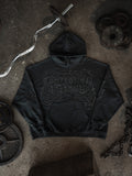 Rhinestone Rib Pullover - Black ;)