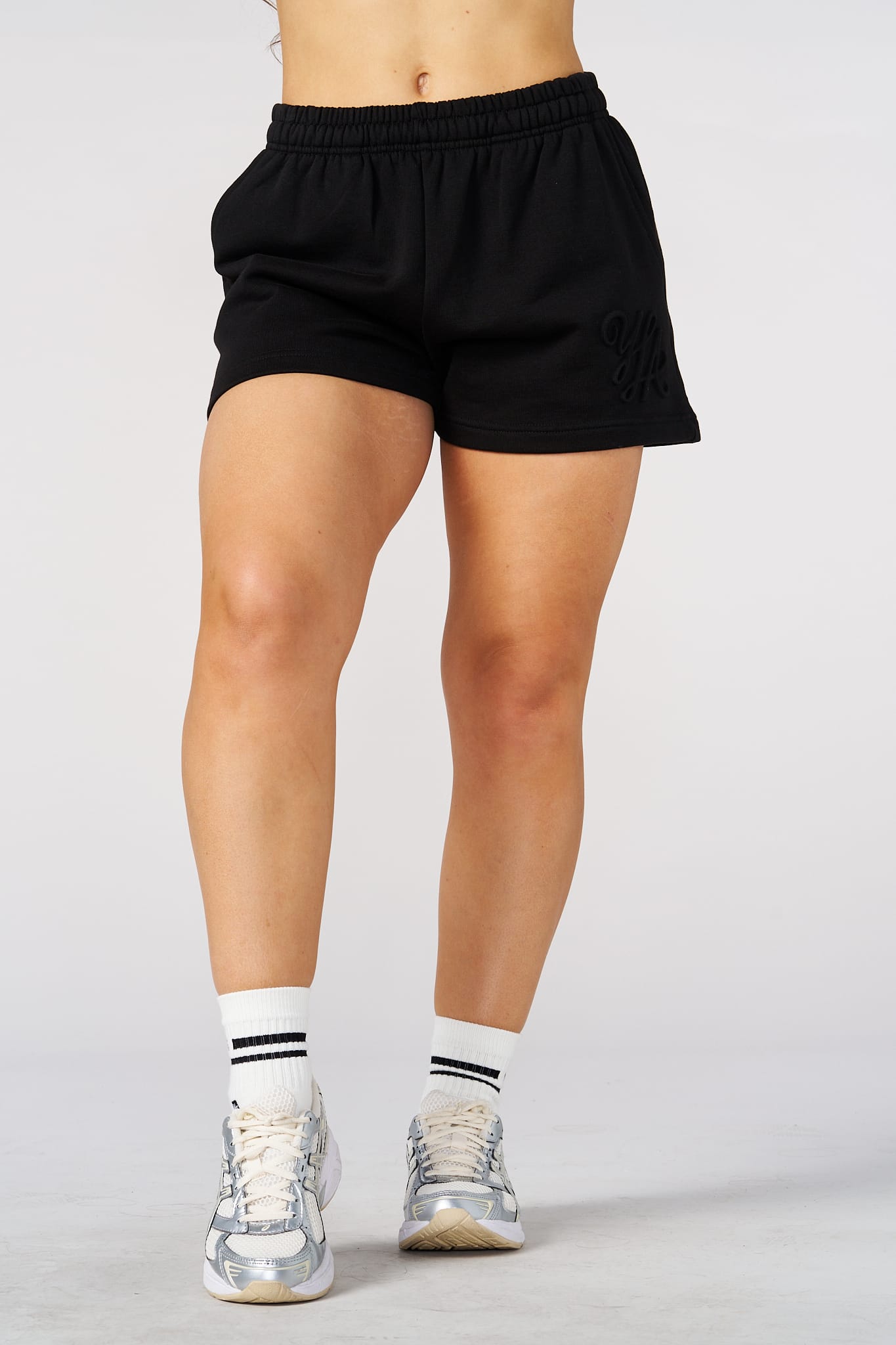 Emblem Embossed Shorts