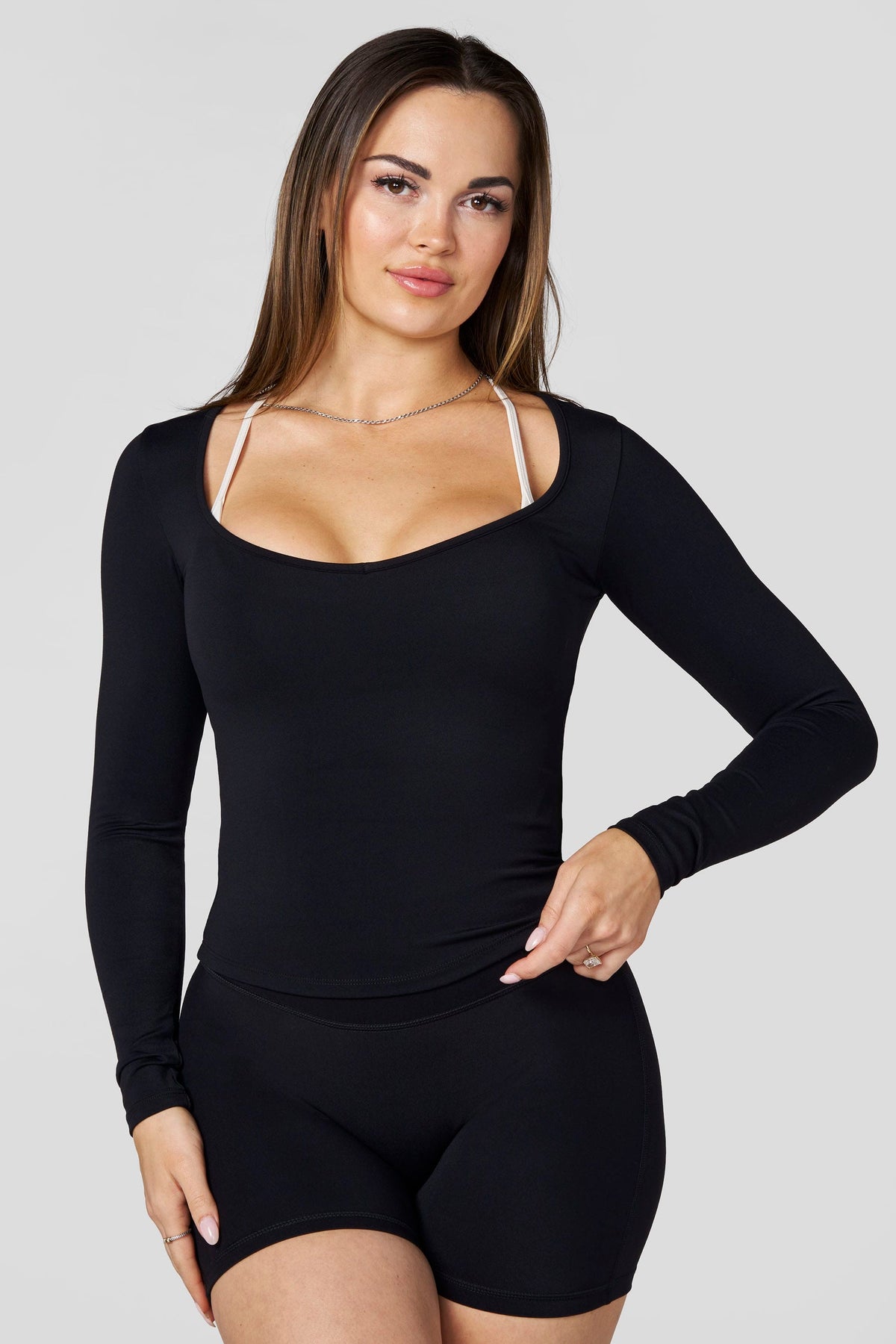 Sweetheart Neck Top