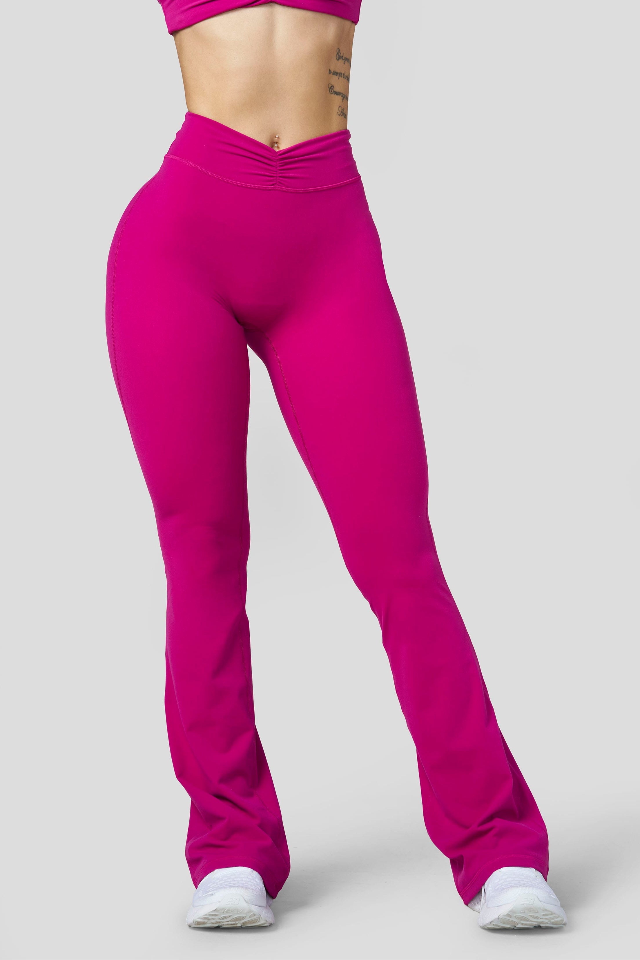 Buttersoft Scrunch Band Flare Leggings (reg)