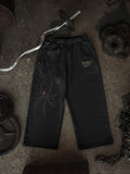 Spider Wideleg Sweatpants - Black ;)