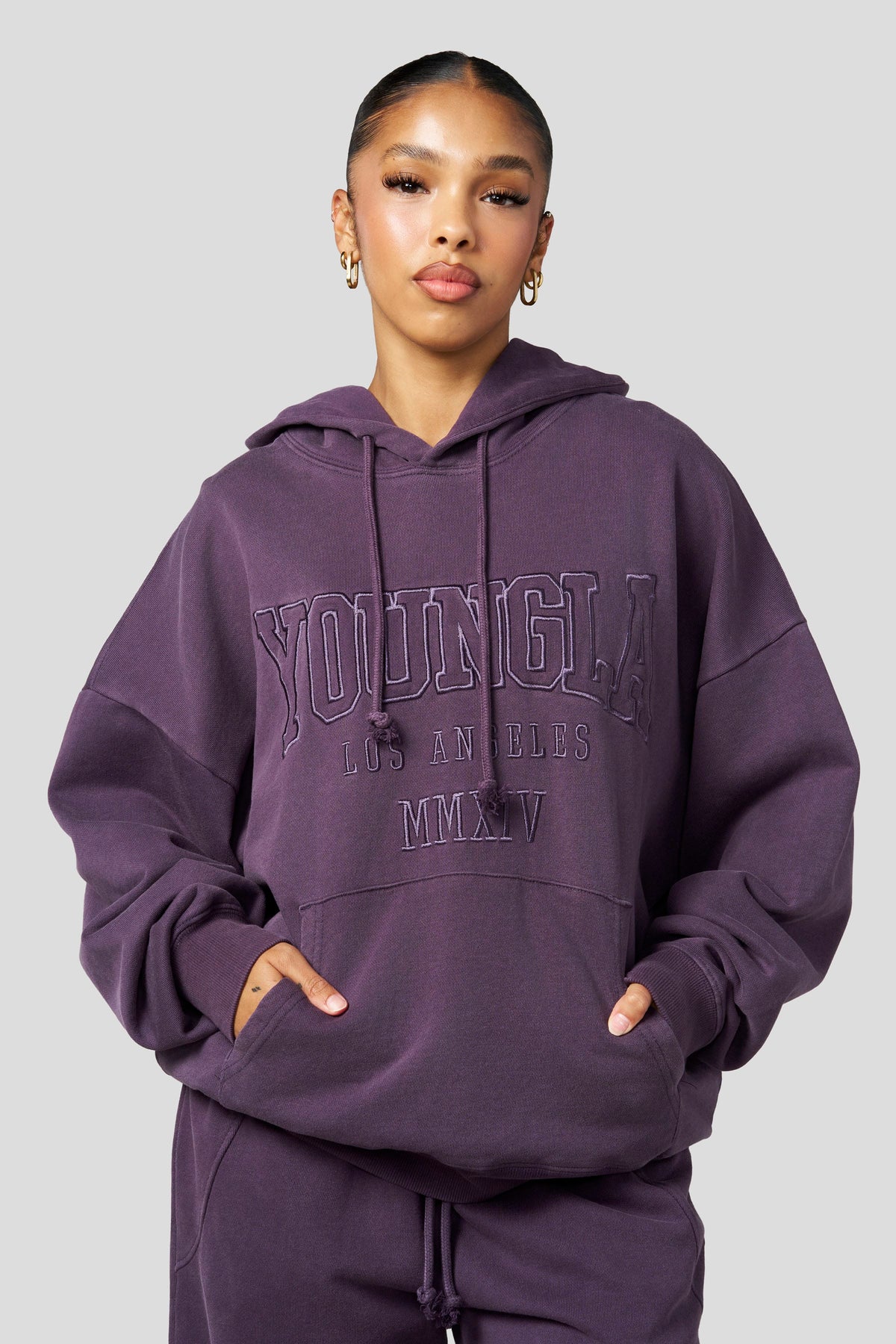 Mineral Hoodie - Purple