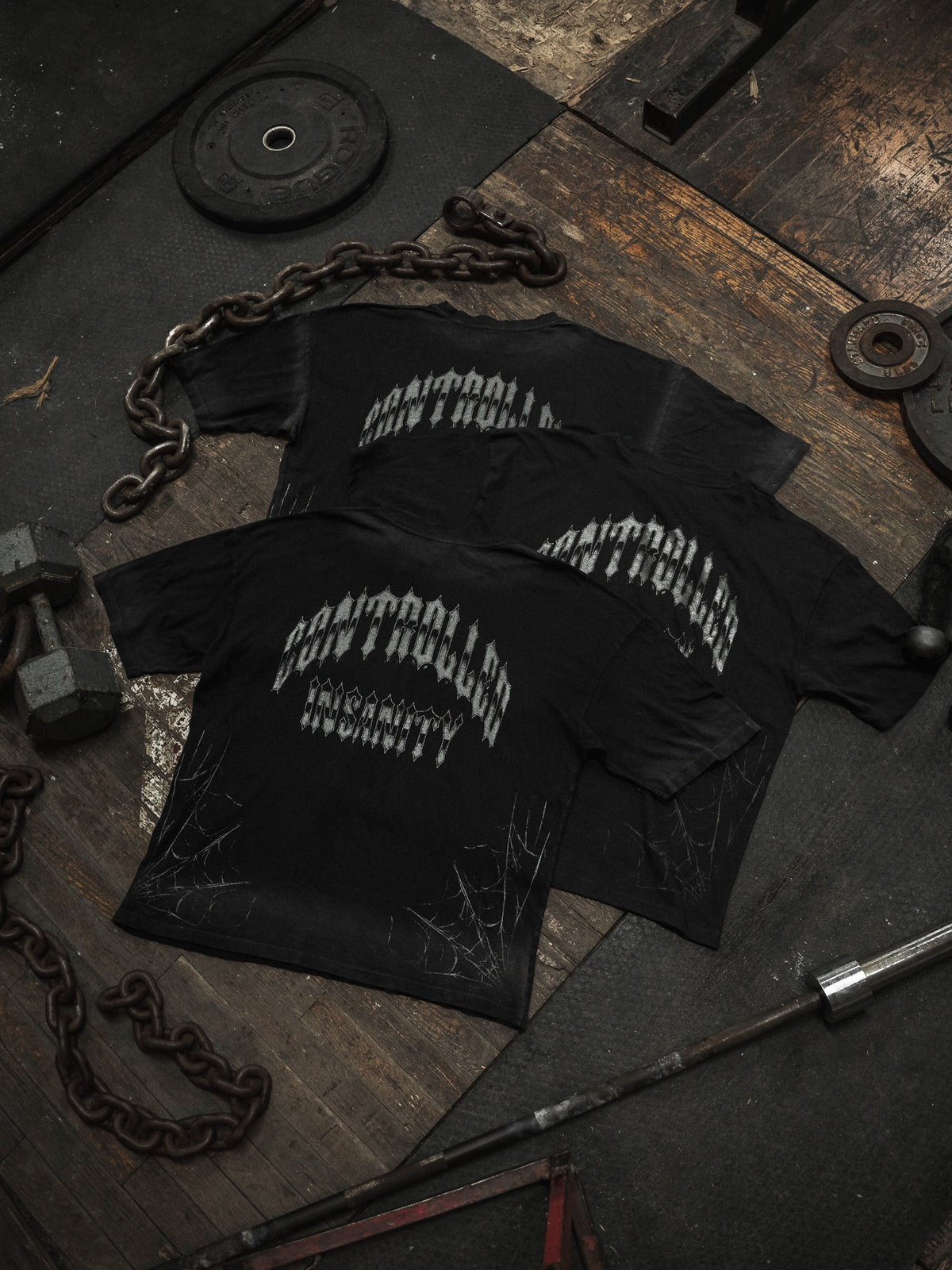 Webs Lightweight Tee 3-Pack - Black ;)