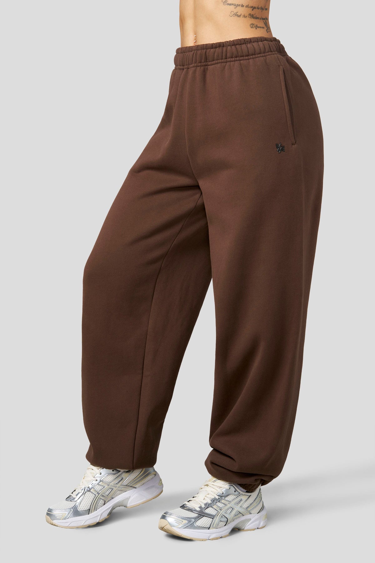Studio Edit Cuff Joggers - Light Brown