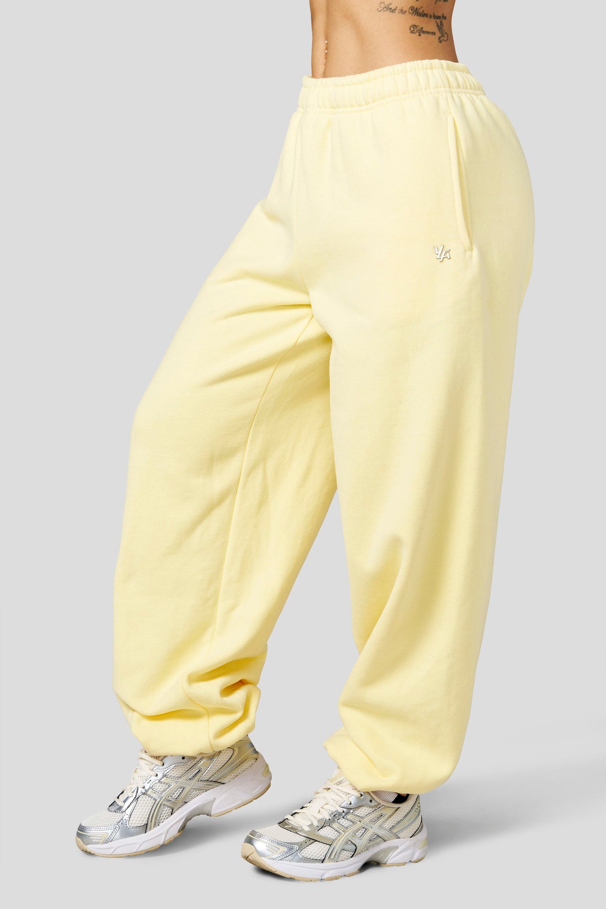 Studio Edit Cuff Joggers - Yellow