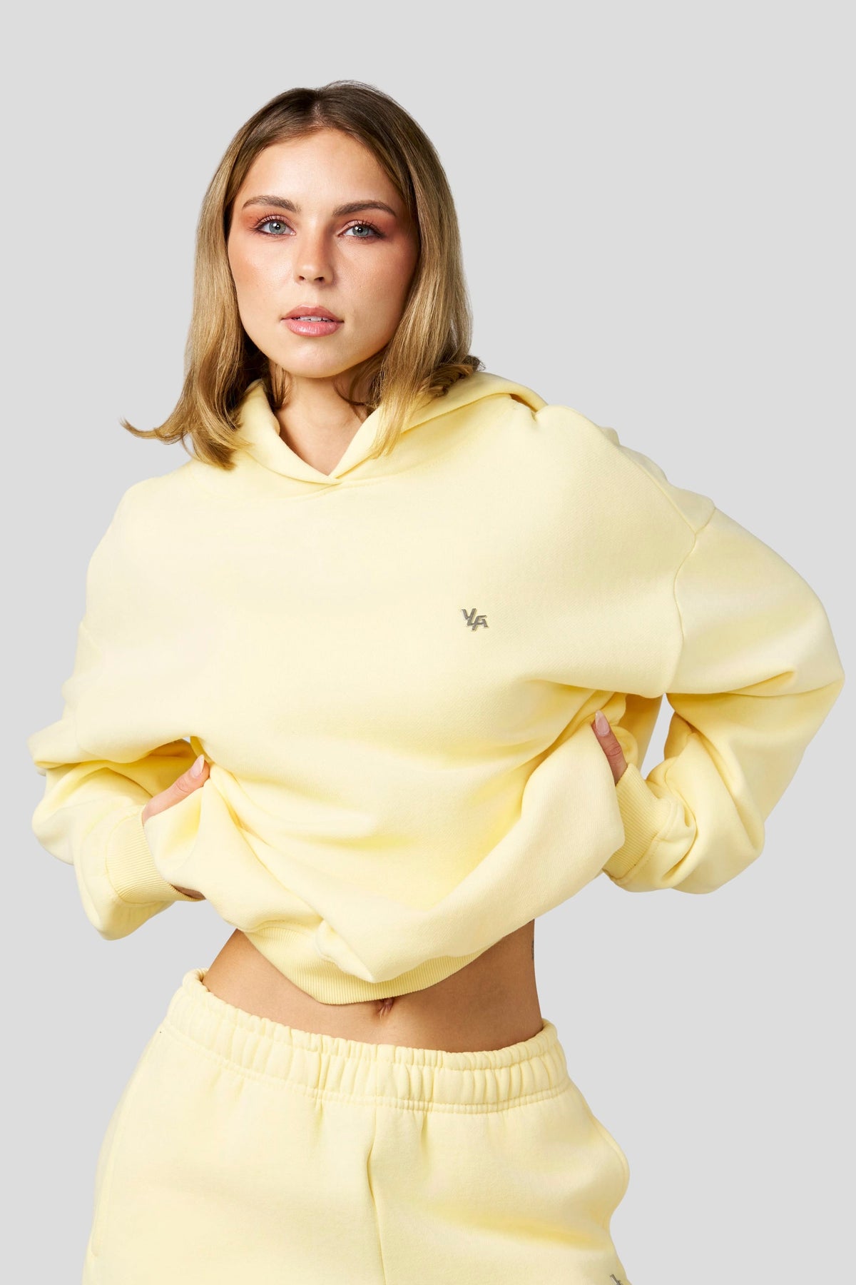 Studio Edit Fleece Hoodie - Yellow