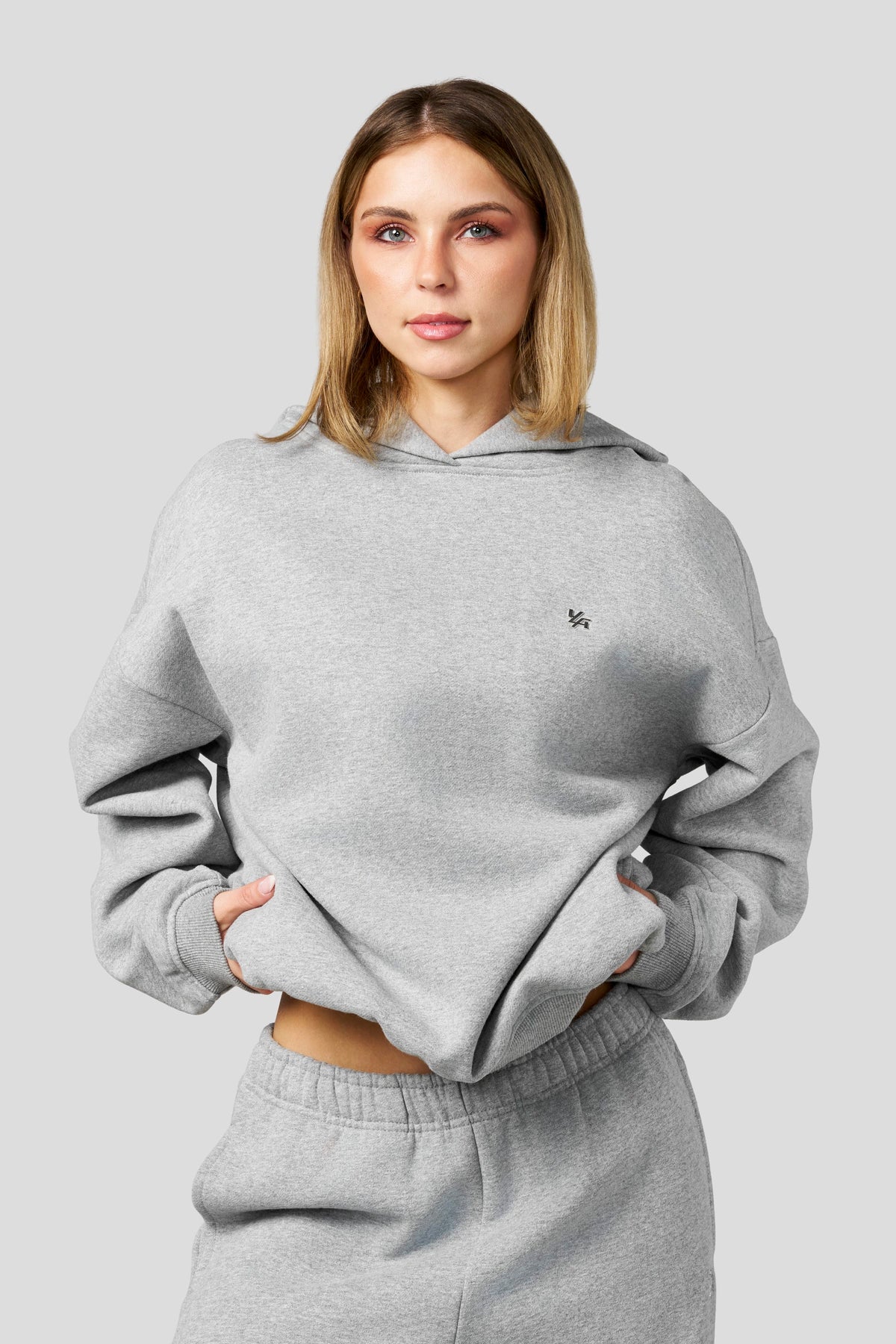 Studio Edit Fleece Hoodie - Dark Heather