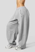 Studio Edit Barrel Joggers - Dark Heather