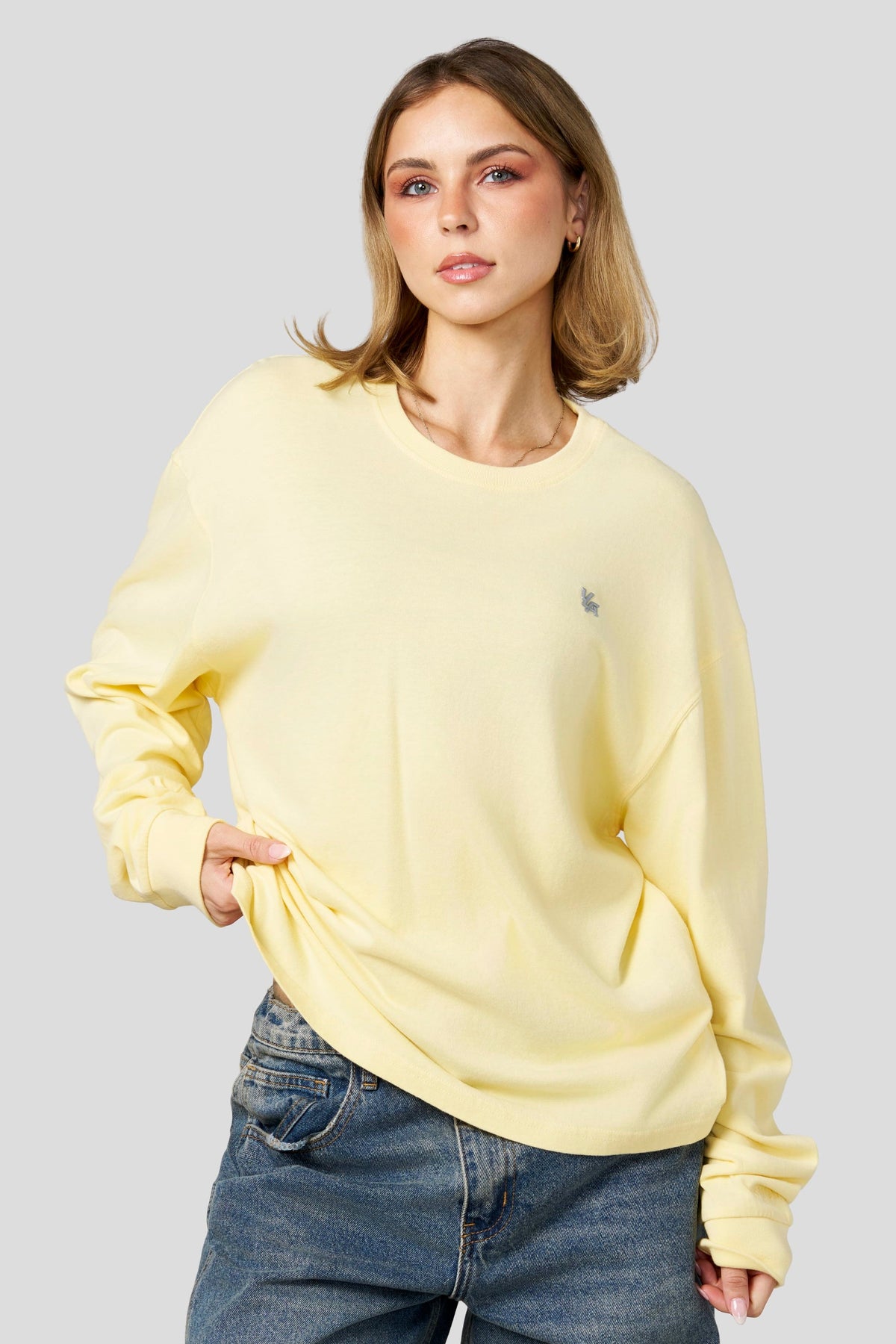 Studio Edit LS Tee - Yellow