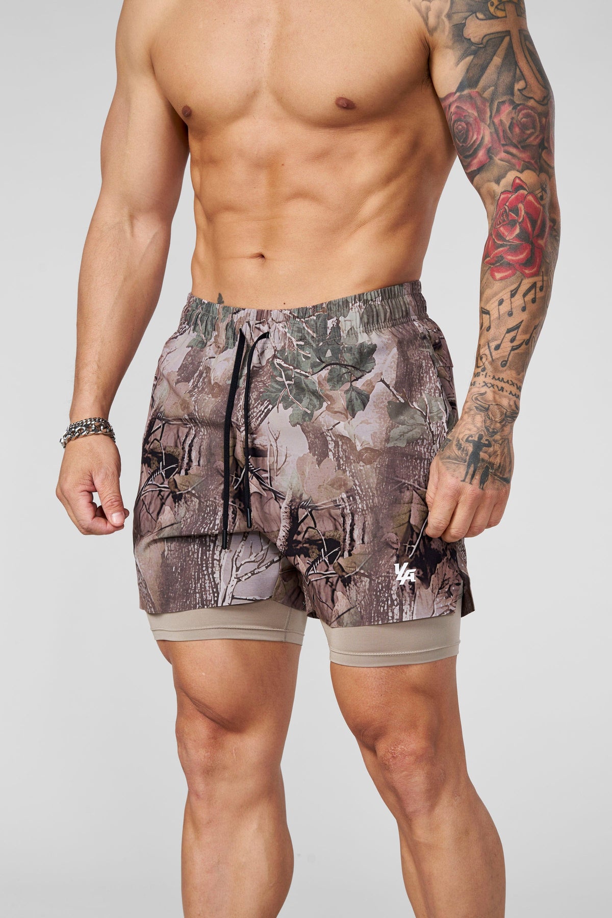 Camo Compression Shorts