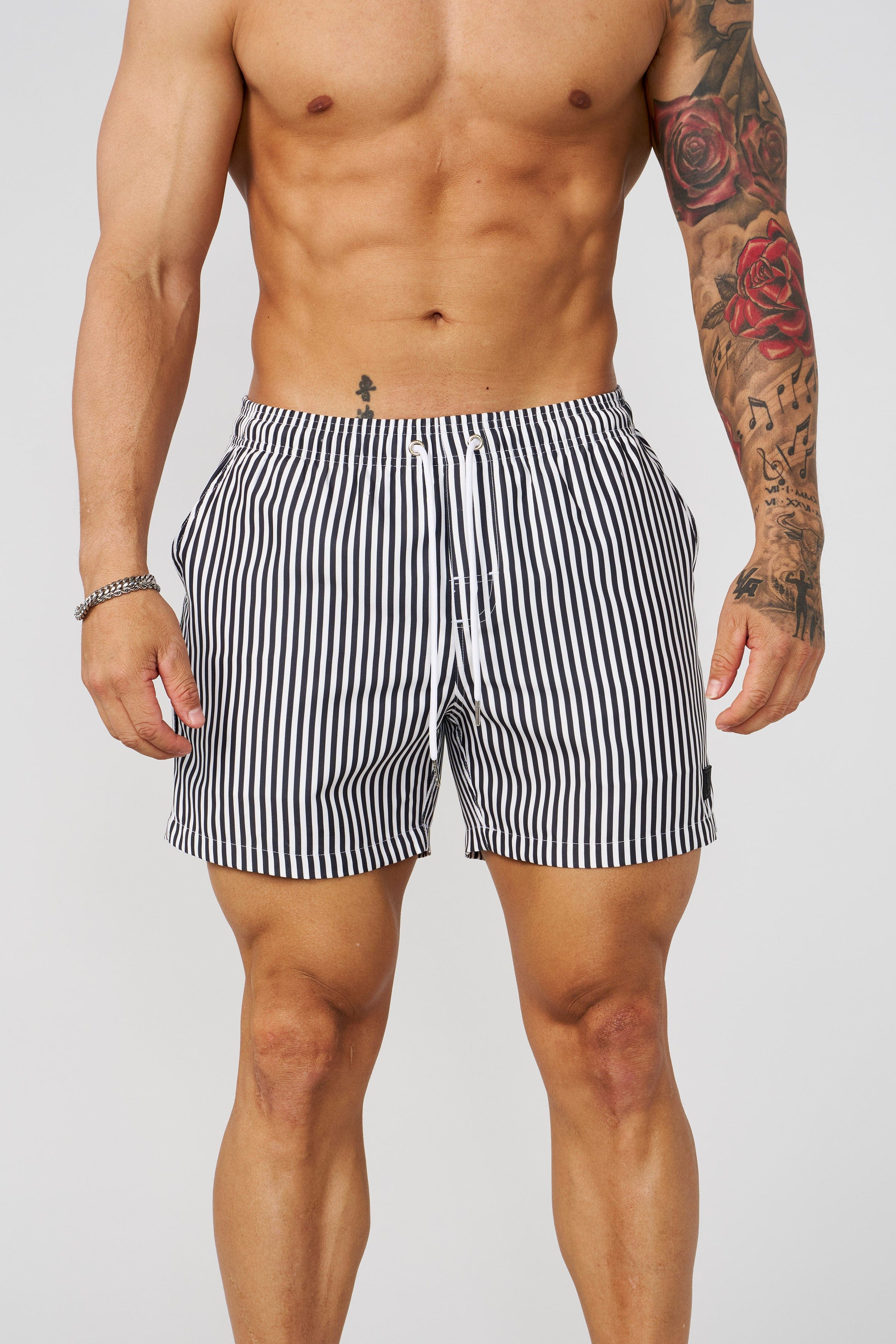 Striped Swim Shorts