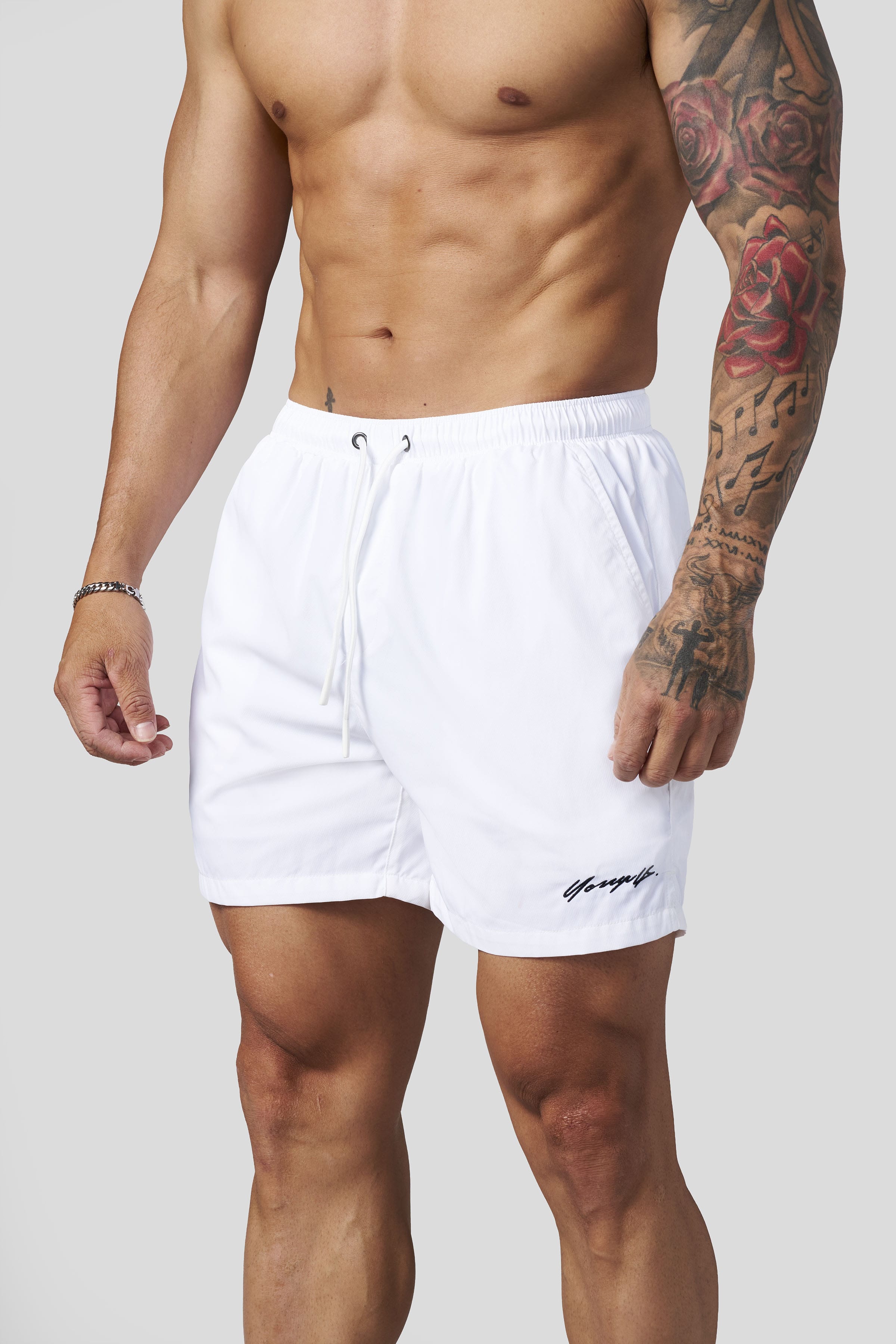 Silk Wave Swim Shorts