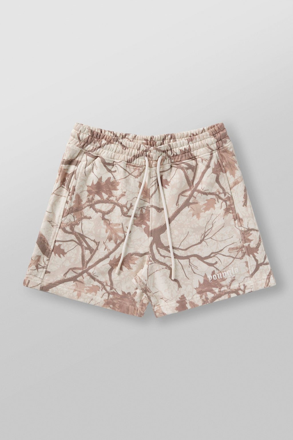 Tree Camo Cotton Shorts