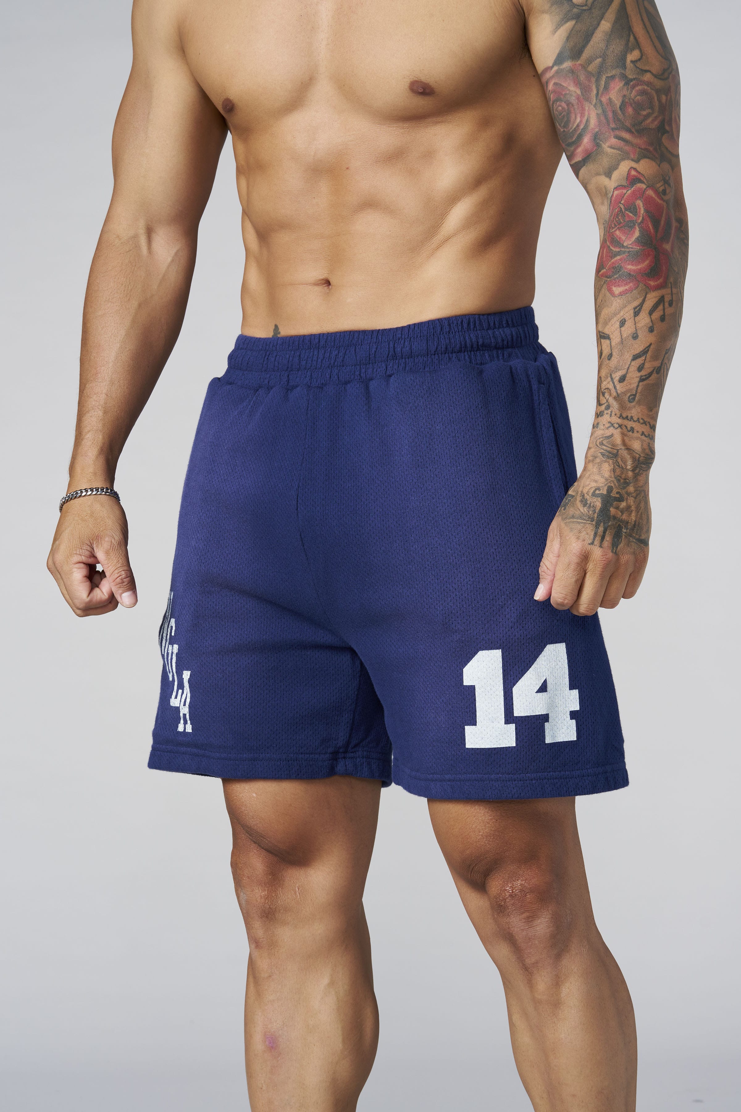 Golden Era Cotton Mesh Shorts