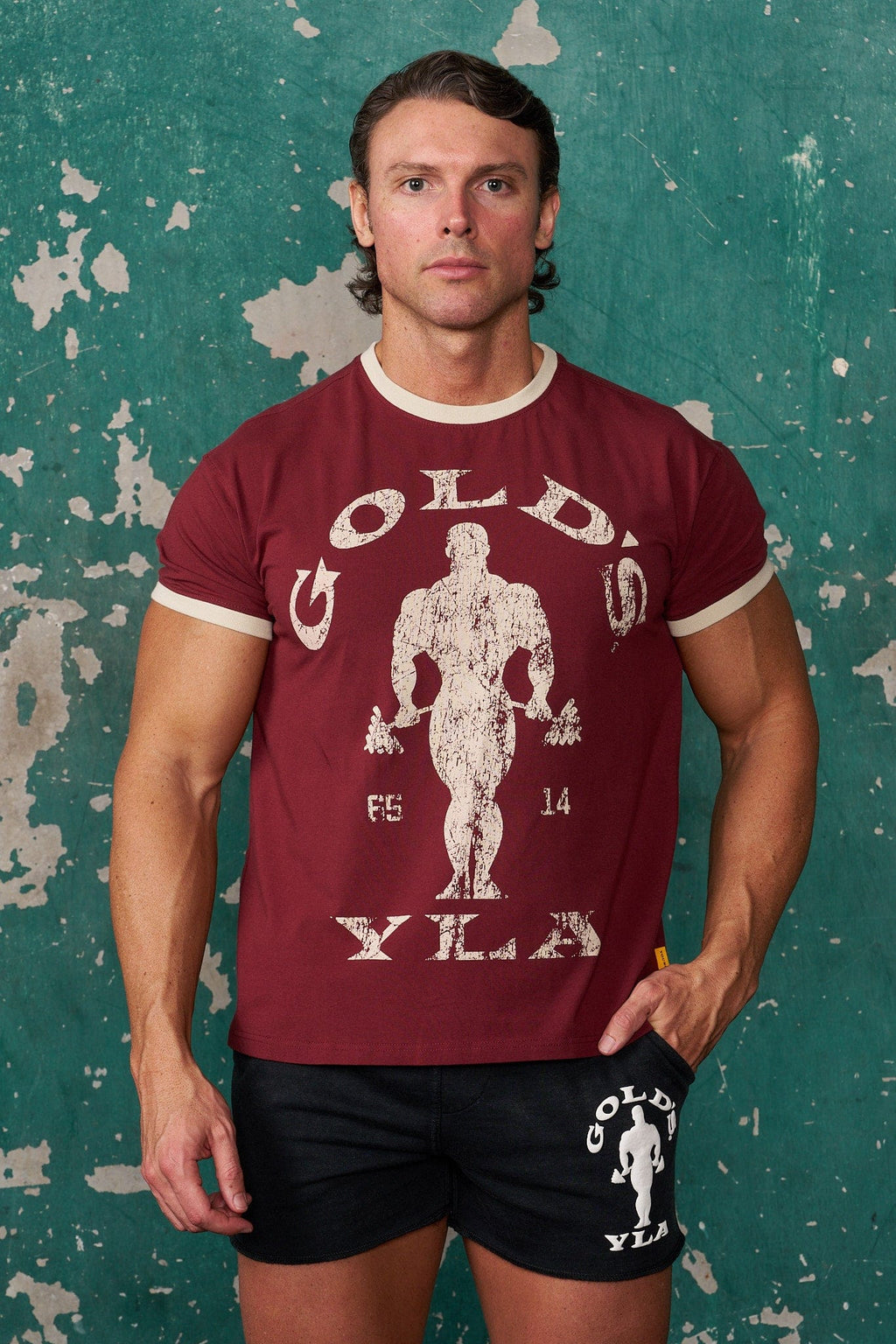 Golds Gym Ringer Tees