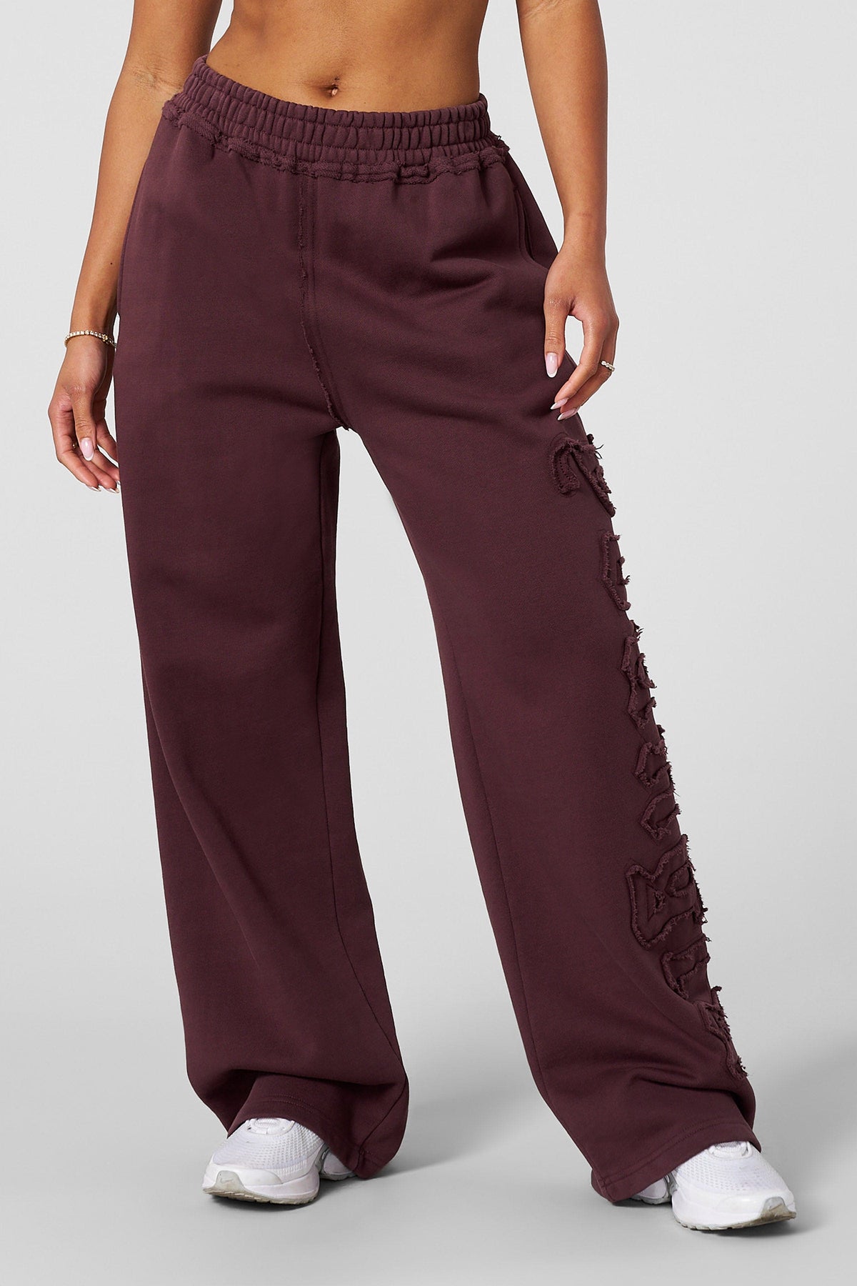 After Dark Joggers - Burgundy