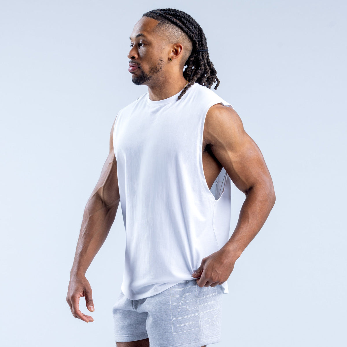Recharge Graphic Tank Off White