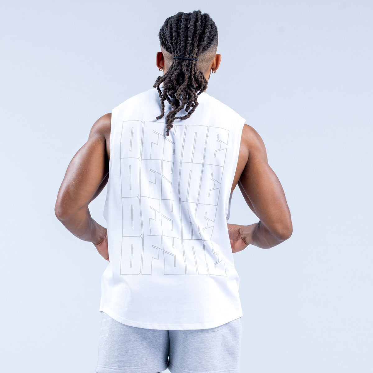 Recharge Graphic Tank Off White