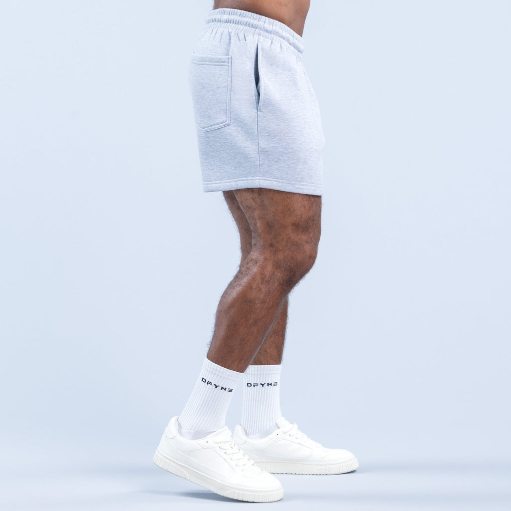Recharge Graphic Shorts Grey Marl