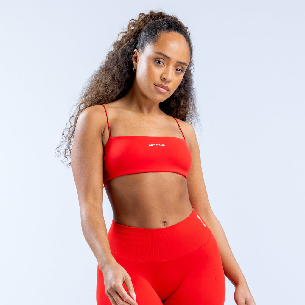 Defy Strappy Bra Lava