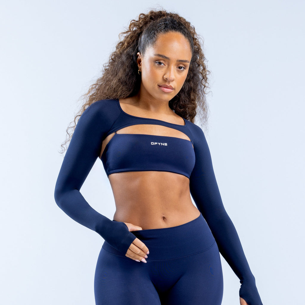 Defy Long Sleeve Shrug Galaxy