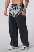 Dark wave joggers