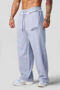 YoungLA 2121 Raw Pipe Sweats Heather Grey