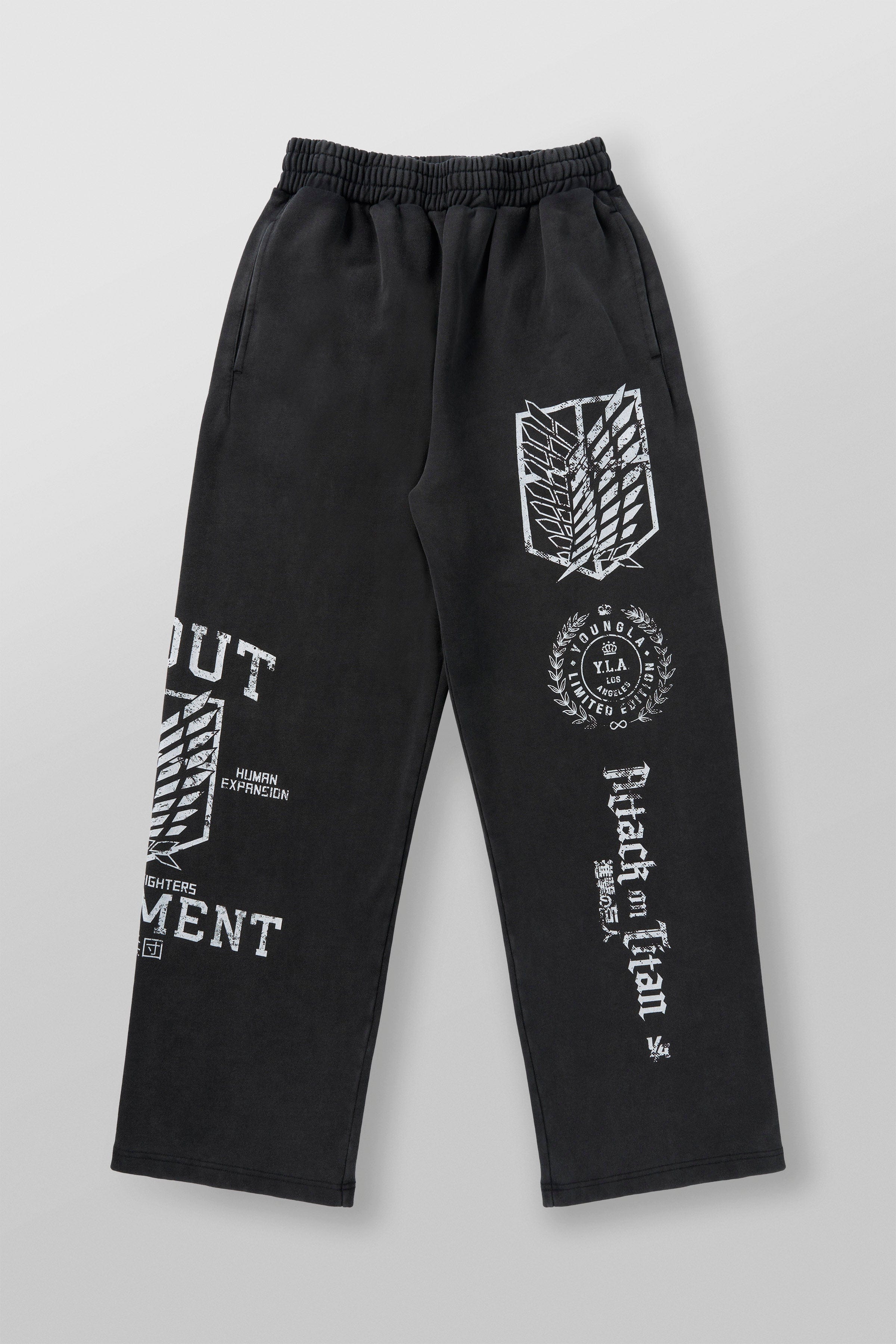 AOT x YLA Baggy Joggers - Regiment Freedom
