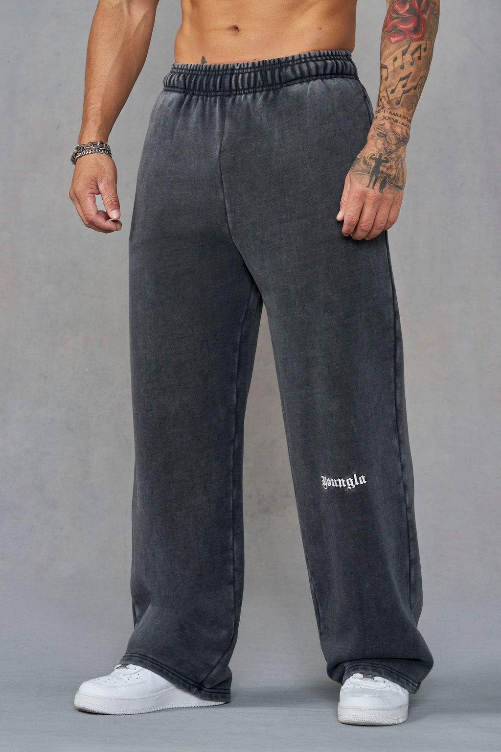 Core Baggy Sweats - Grey Wash