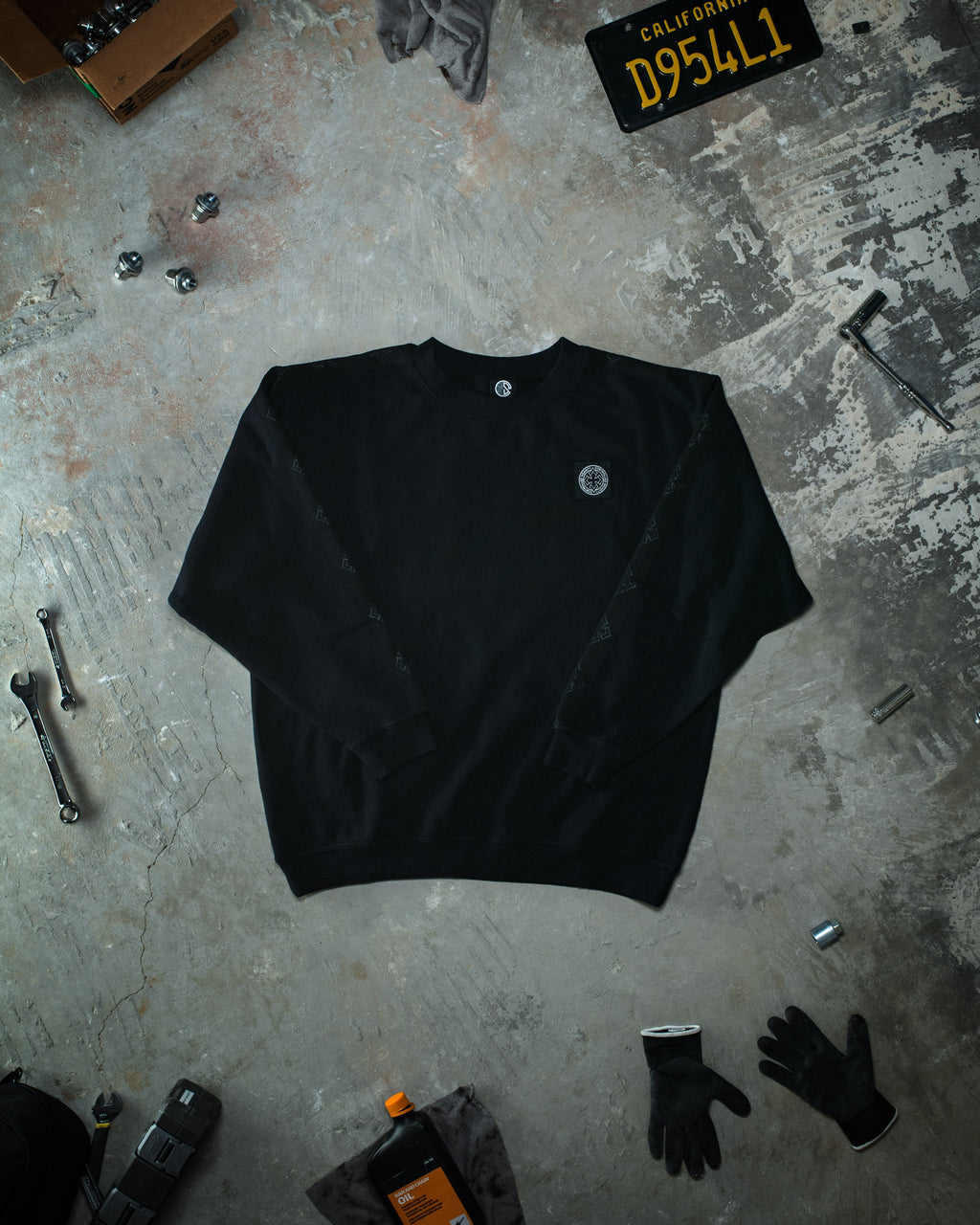 Chopper Crewneck Blackout