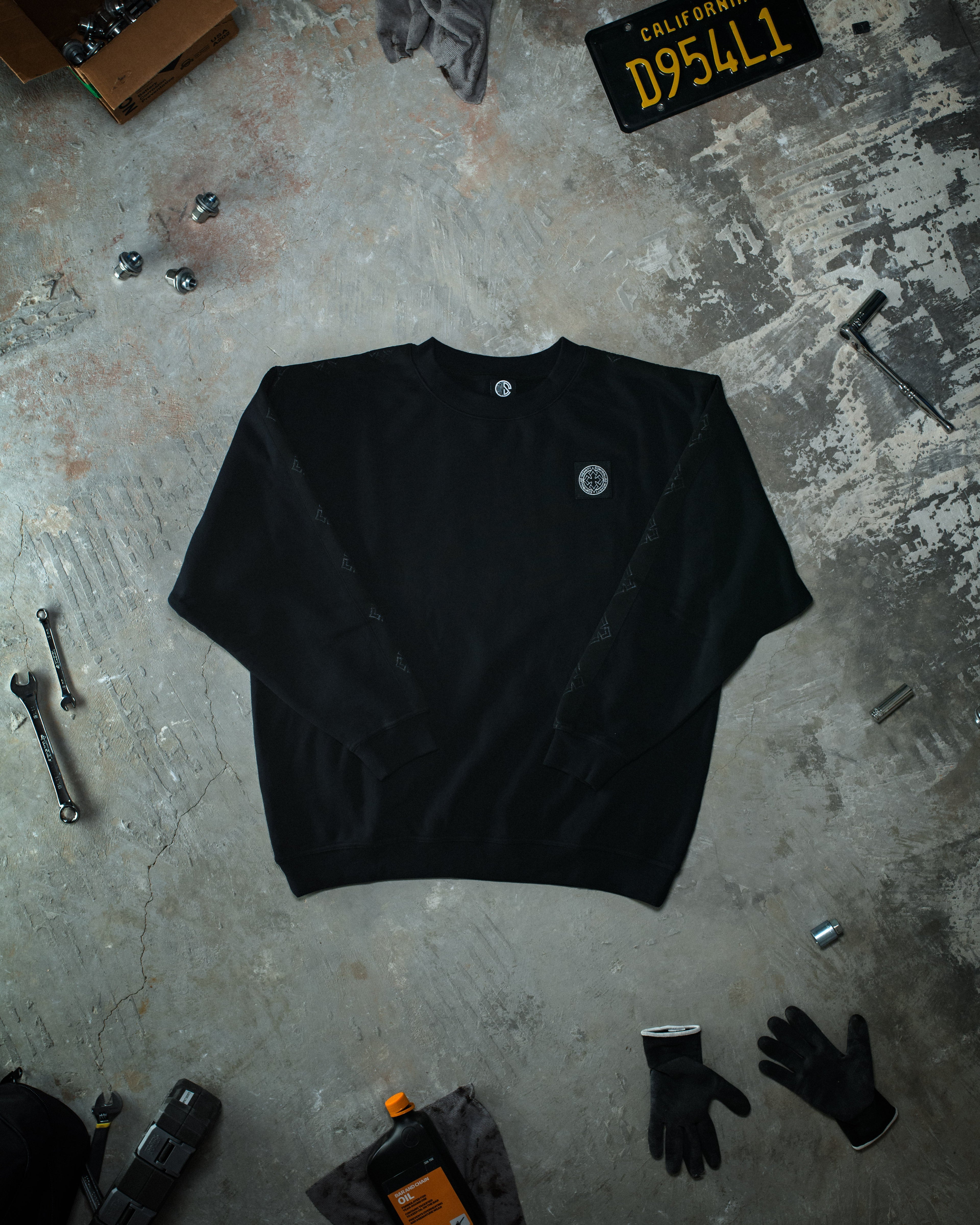 Chopper Crewneck Blackout