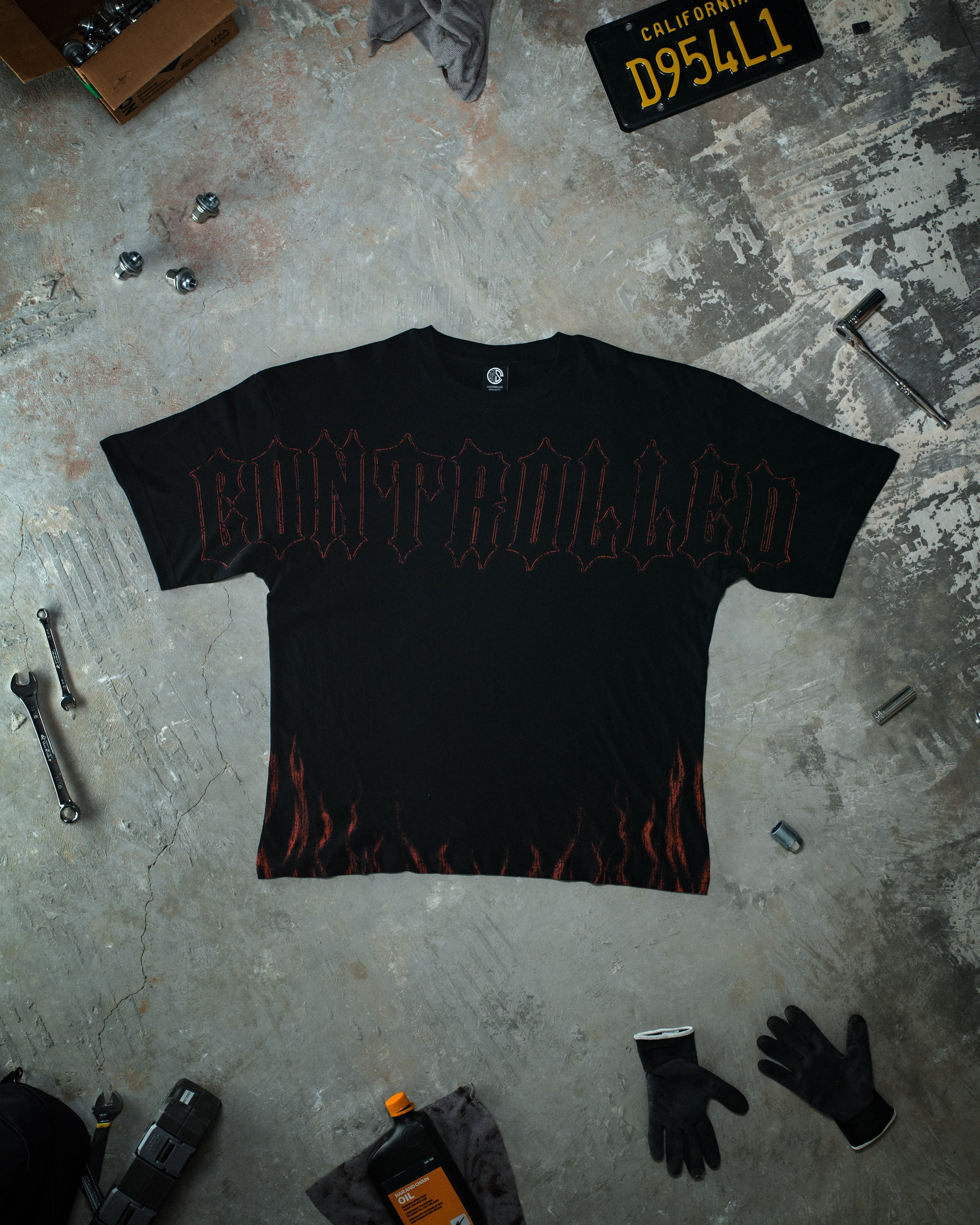 Inferno Pump Cover Blood red