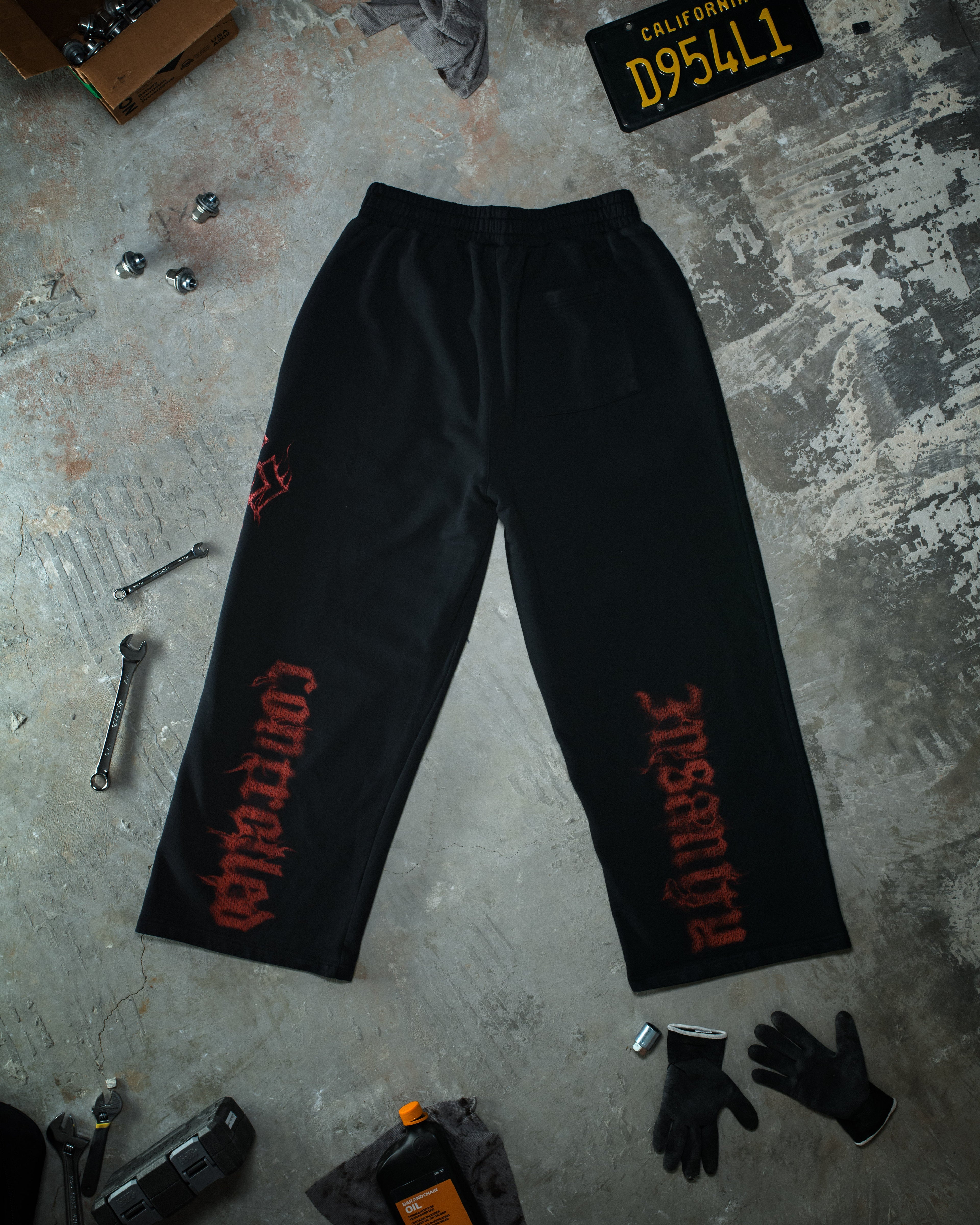 Ghost Sweatpants Blood Red
