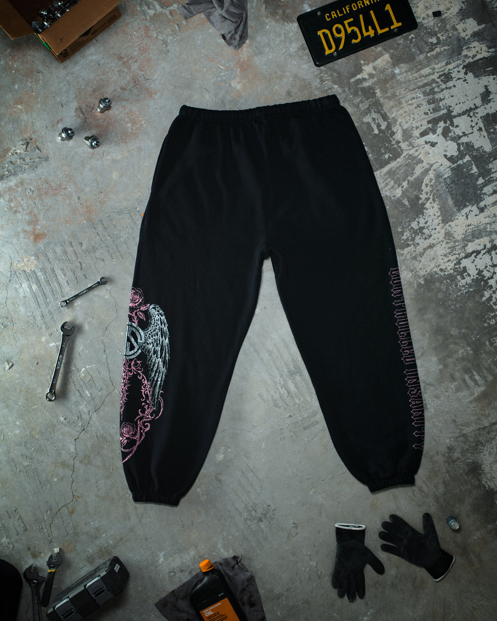 Wing Sweatpants Pink