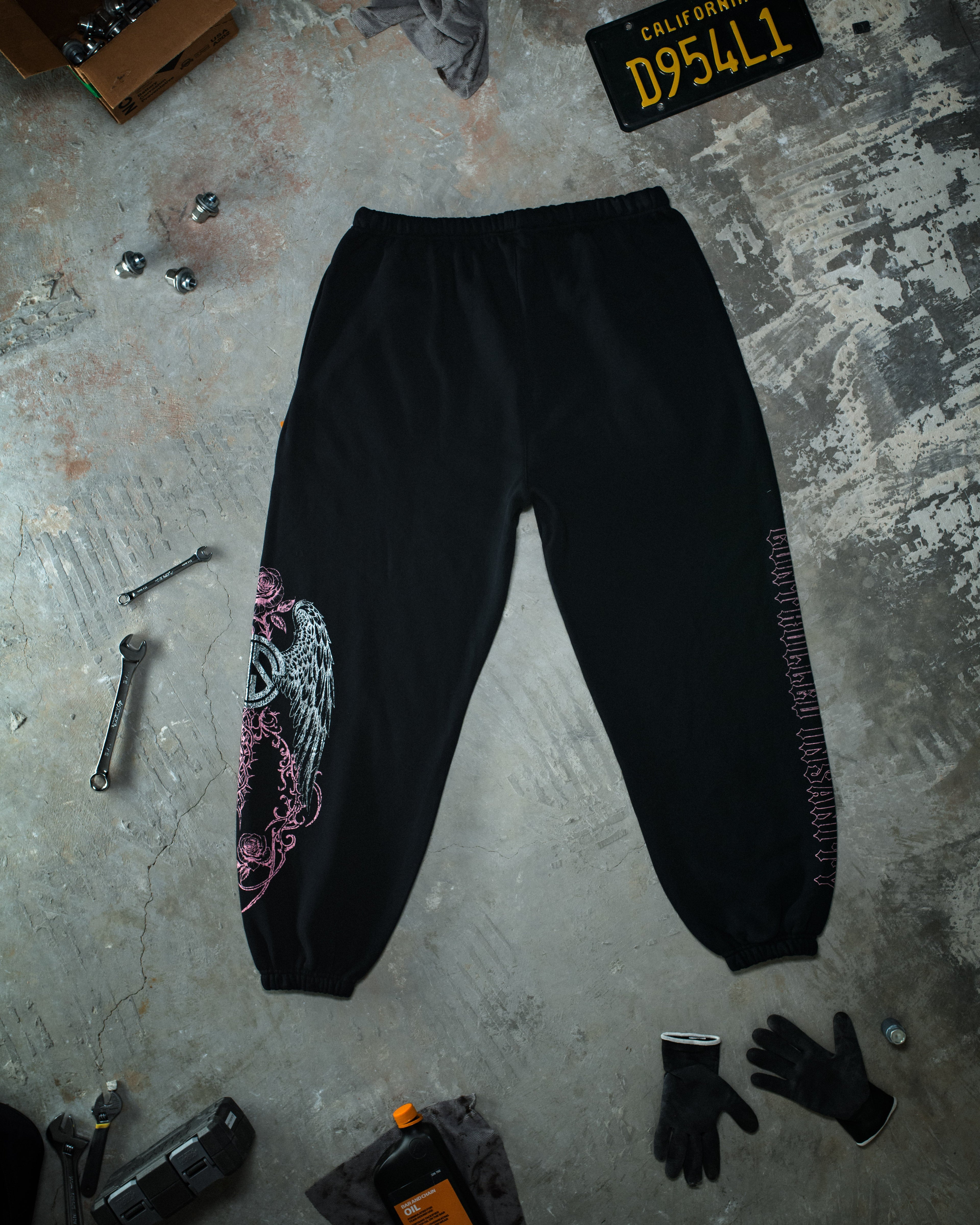 Wing Sweatpants Pink