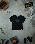 Chained Baby Tee Midnight