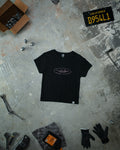 Chained Baby Tee Glossy Pink