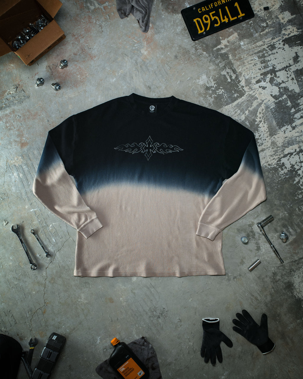 Hombre Thermal Beige Faded