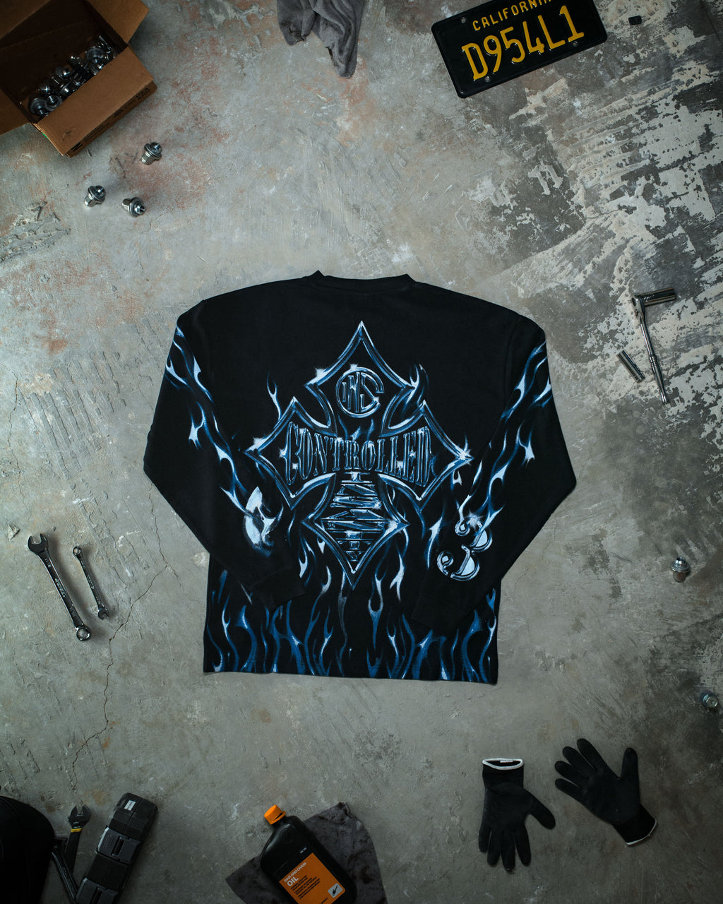 Chrome Thermal - Azul (espalda)
