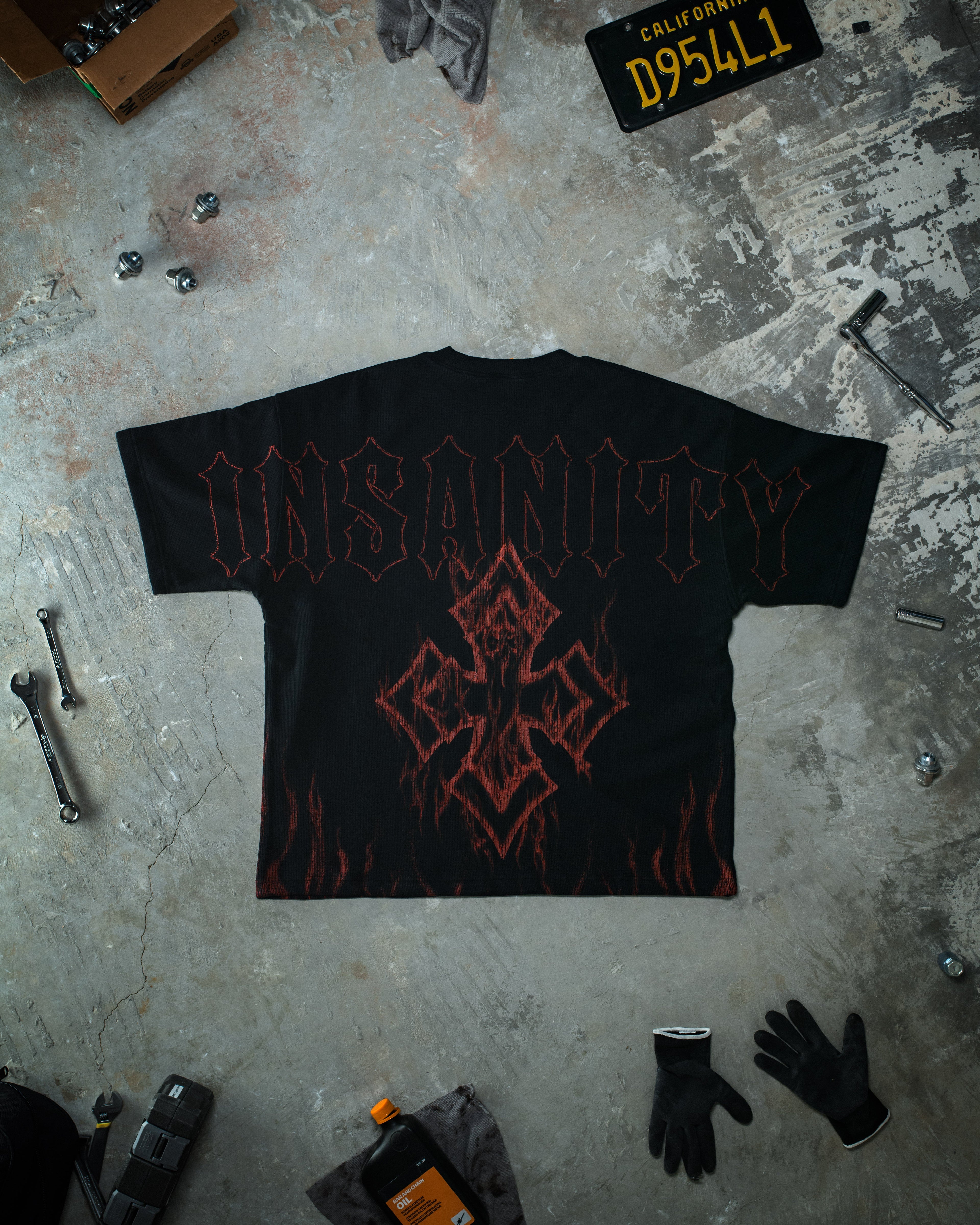 Inferno Pump Cover Blood red