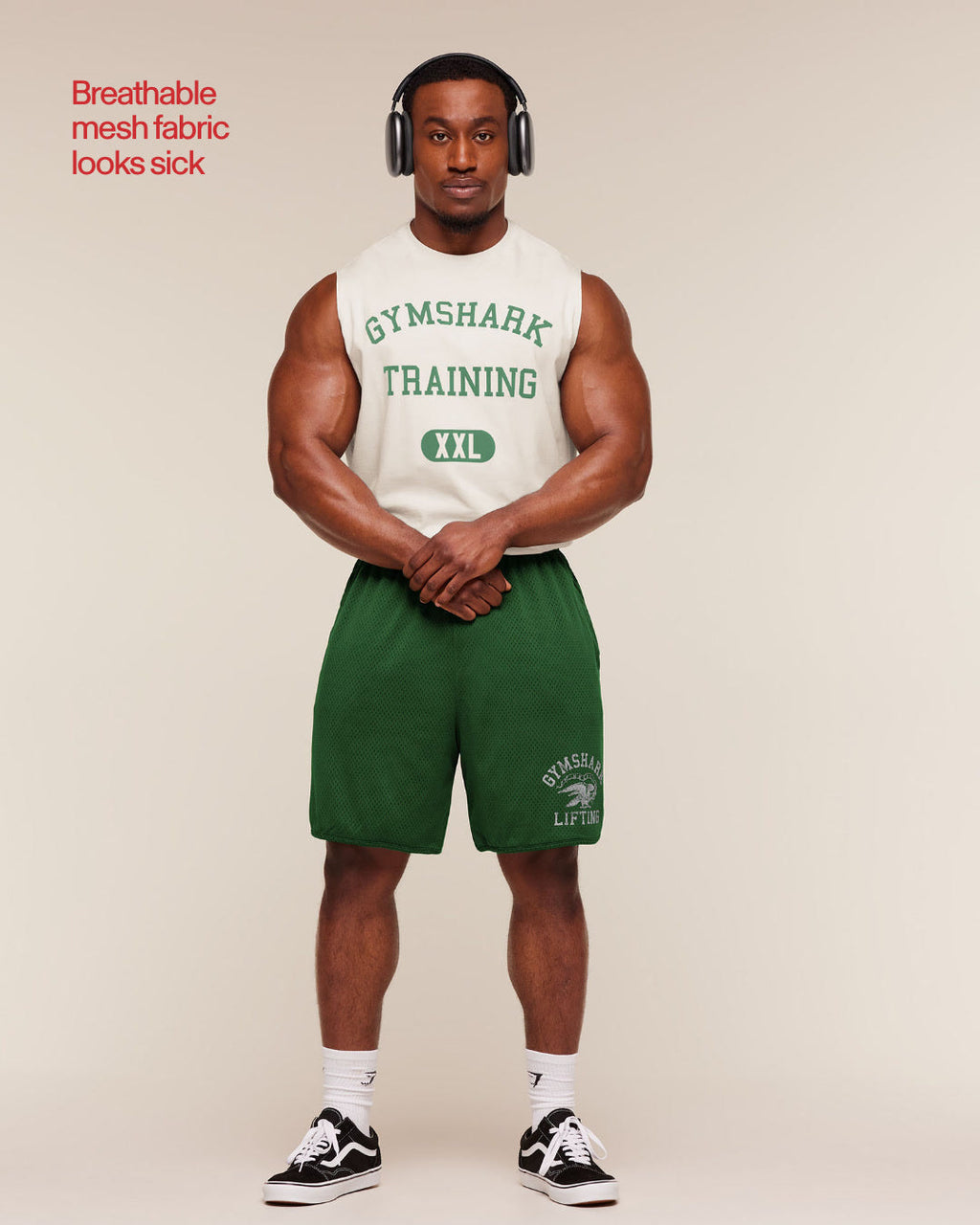 Collective Mesh Shorts - Athletic Green