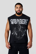 Unleashed Cut-Offs - Black Wash
