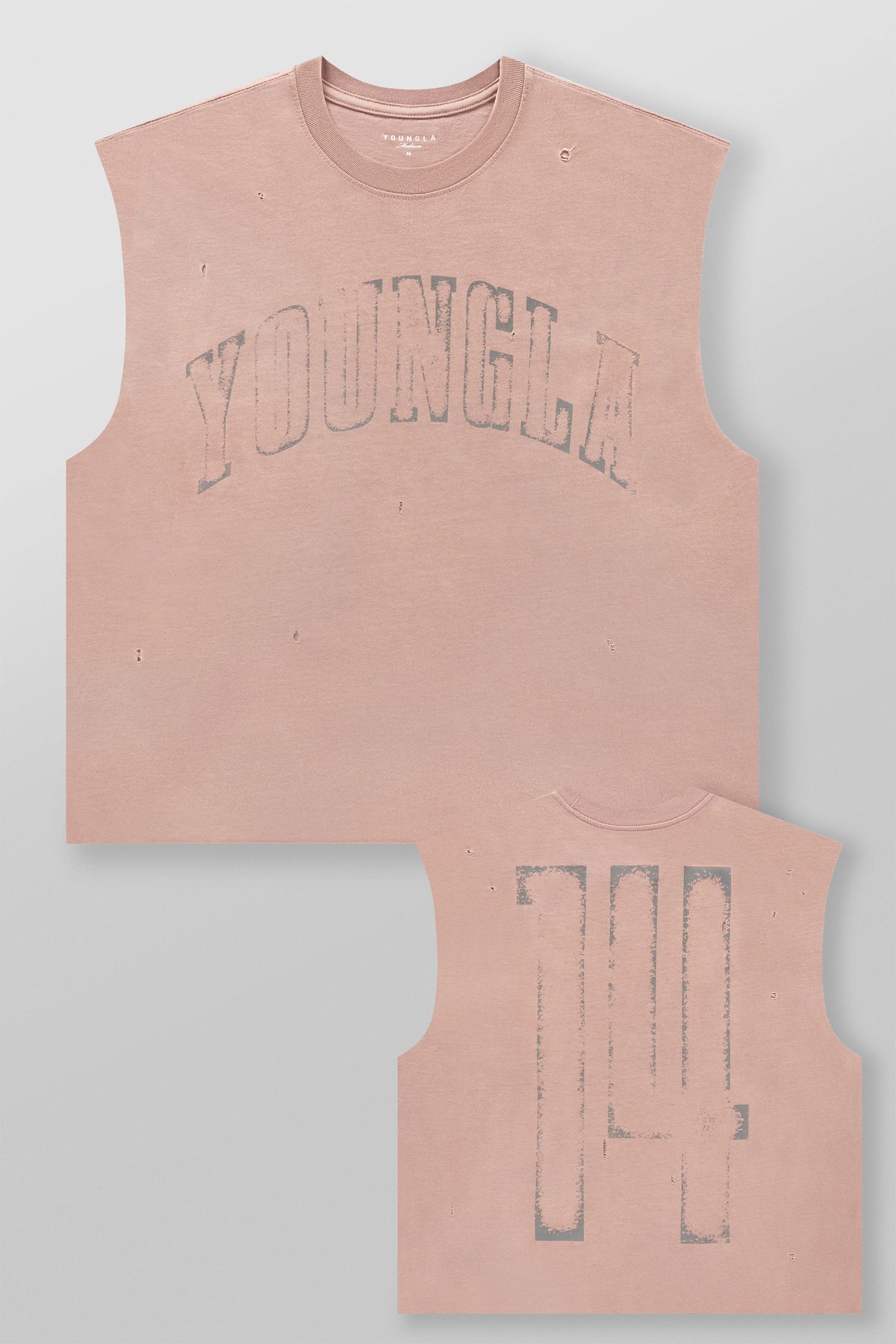 Since '14 Cut-Offs - Dusty Pink