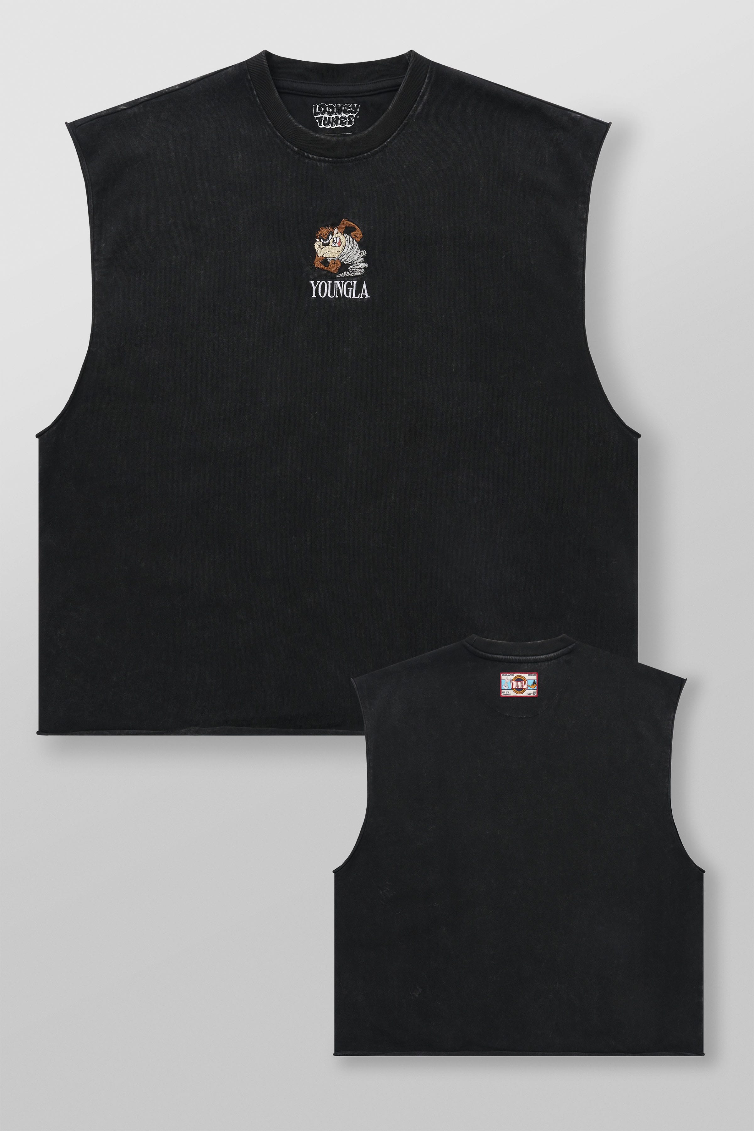 Looney Tunes Embroidered Cut-offs
