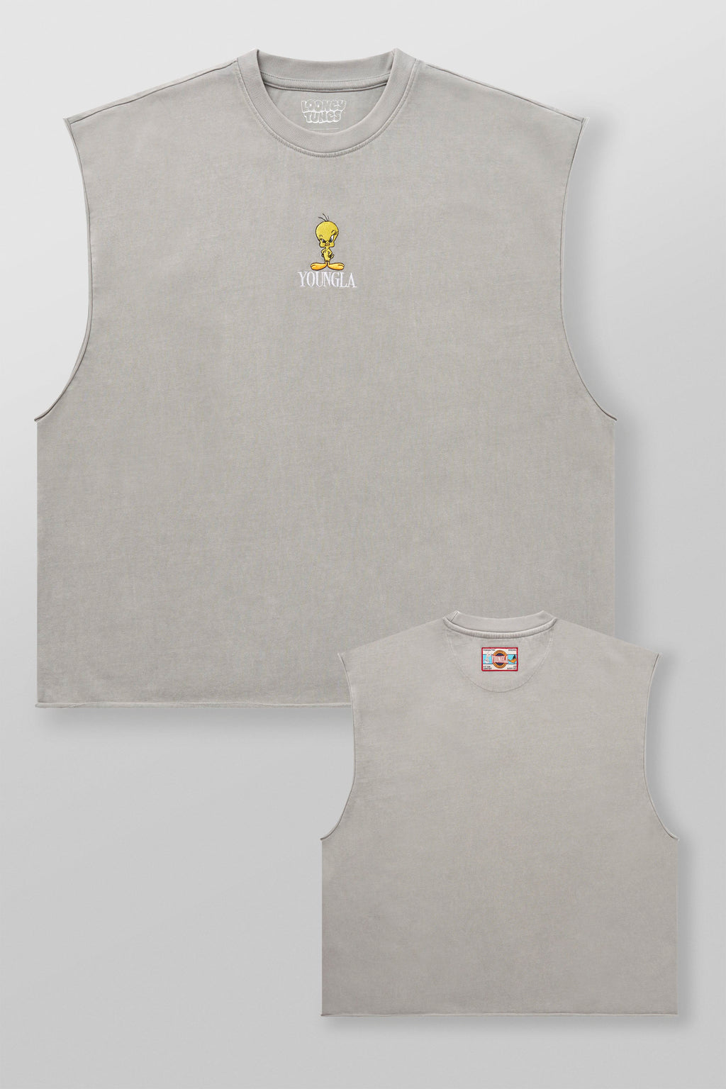 Looney Tunes Embroidered Cut-offs