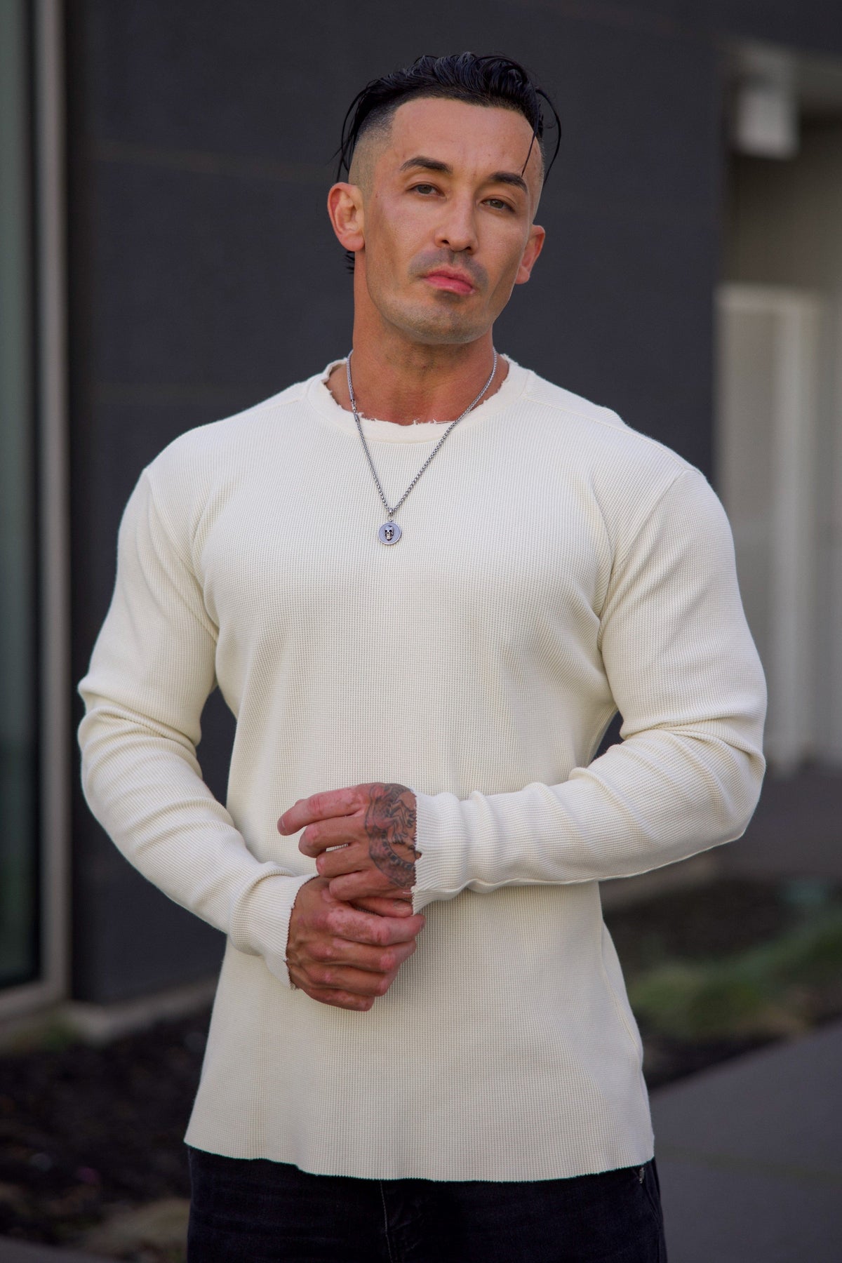Tailored Waffle Longsleeves