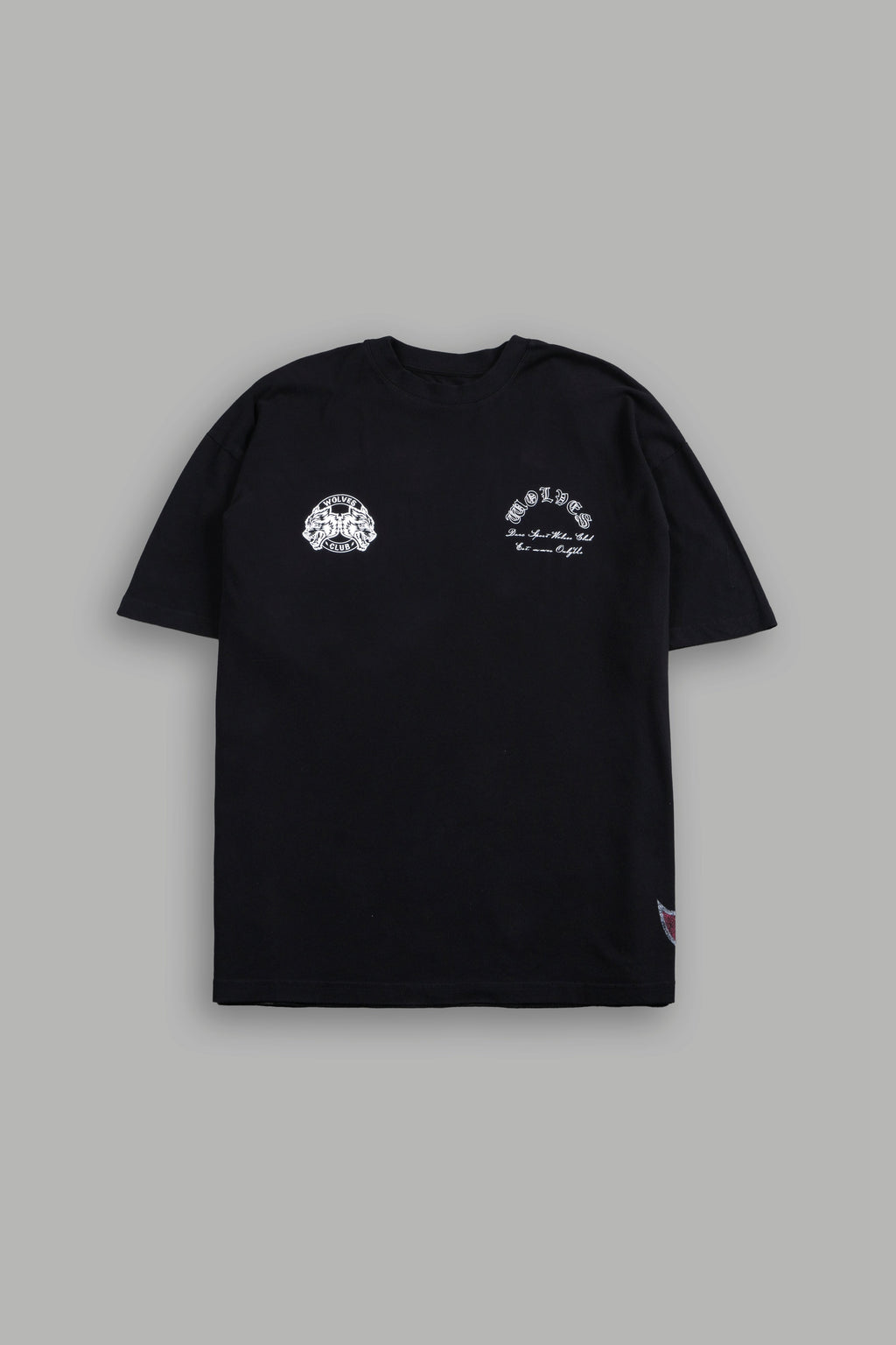 Darc Sport No Pain No Gain Oversized Tee Negro espalda