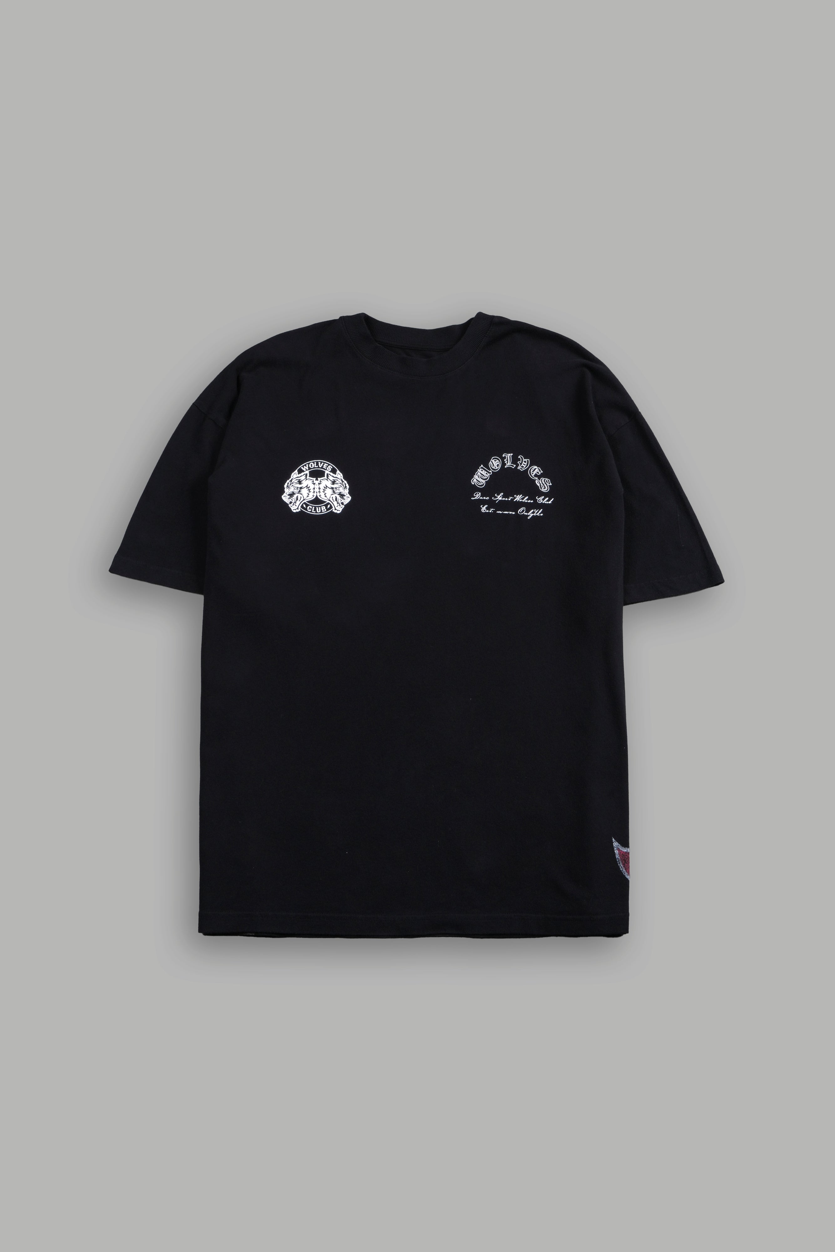 Darc Sport No Pain No Gain Oversized Tee Negro espalda
