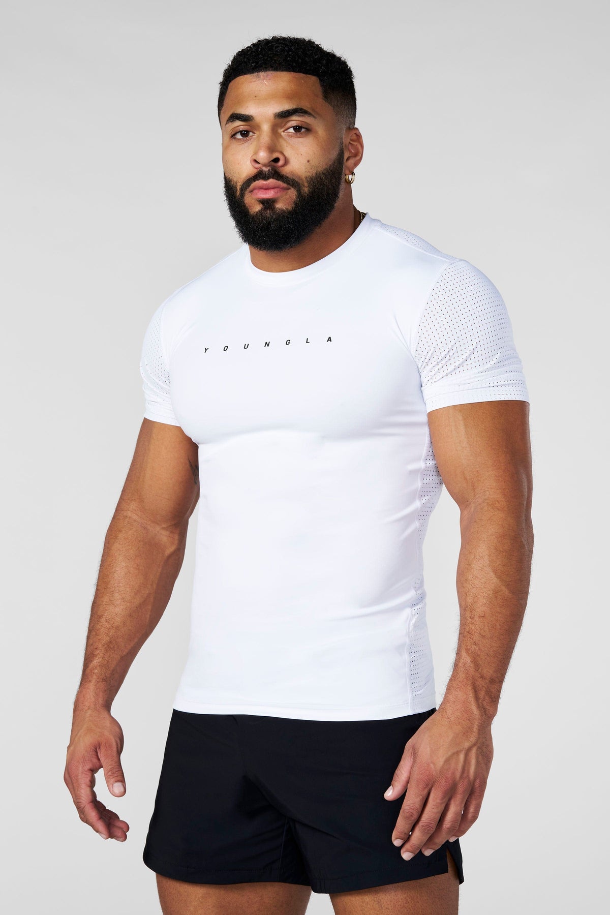 AirFlex Compression Tees - White