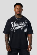 Distressed Script Tees